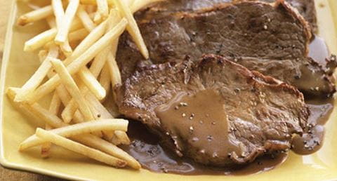recipe image Bife com Molho de Café