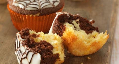 recipe image Cupcake de Abóbora Halloween