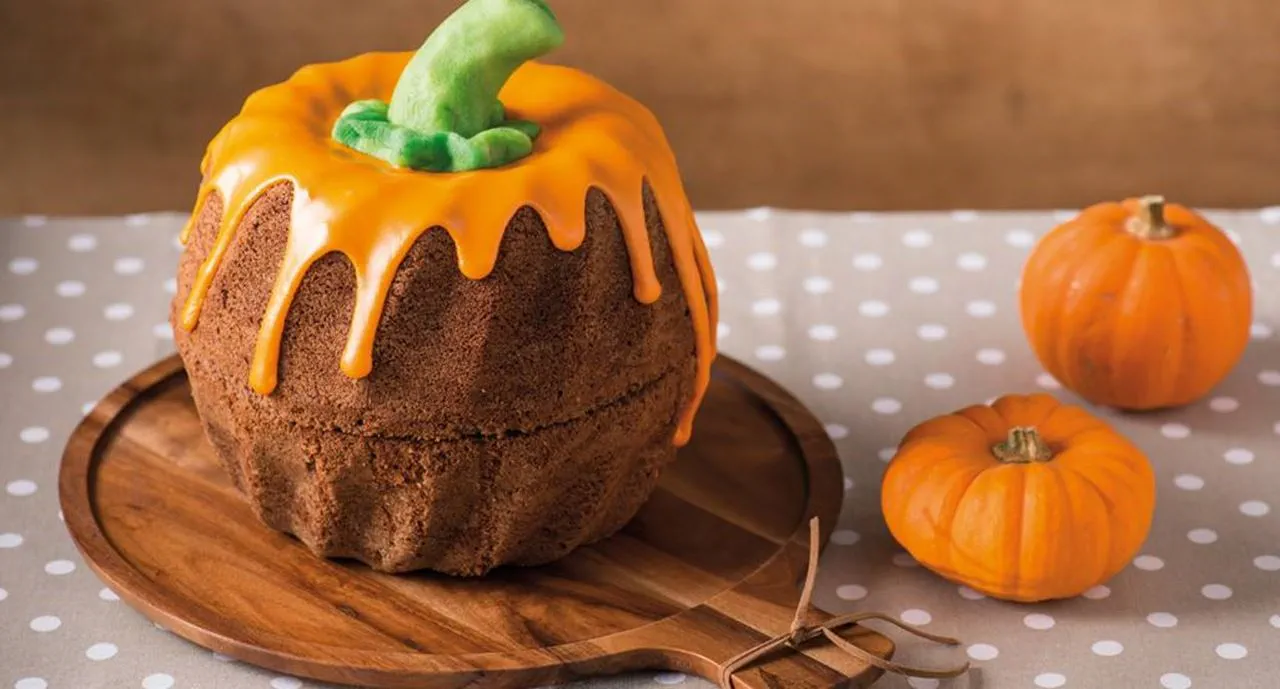 recipe image Bolo Abóbora de Halloween