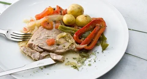 recipe image Cataplana de atum fresco