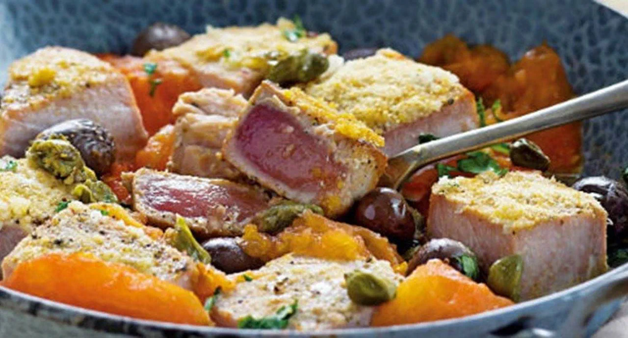 recipe image Atum fresco à marinheira