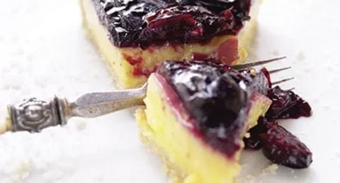 recipe image Tarte de ameixas e armagnac