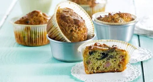 recipe image Cupcakes de cogumelos e bacon