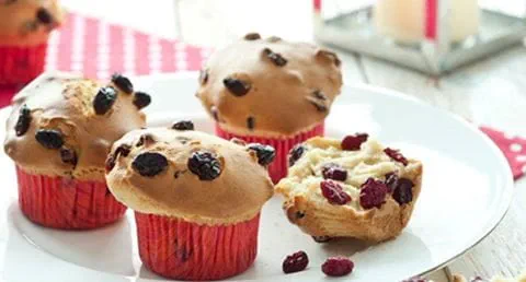 recipe image Muffins de arando