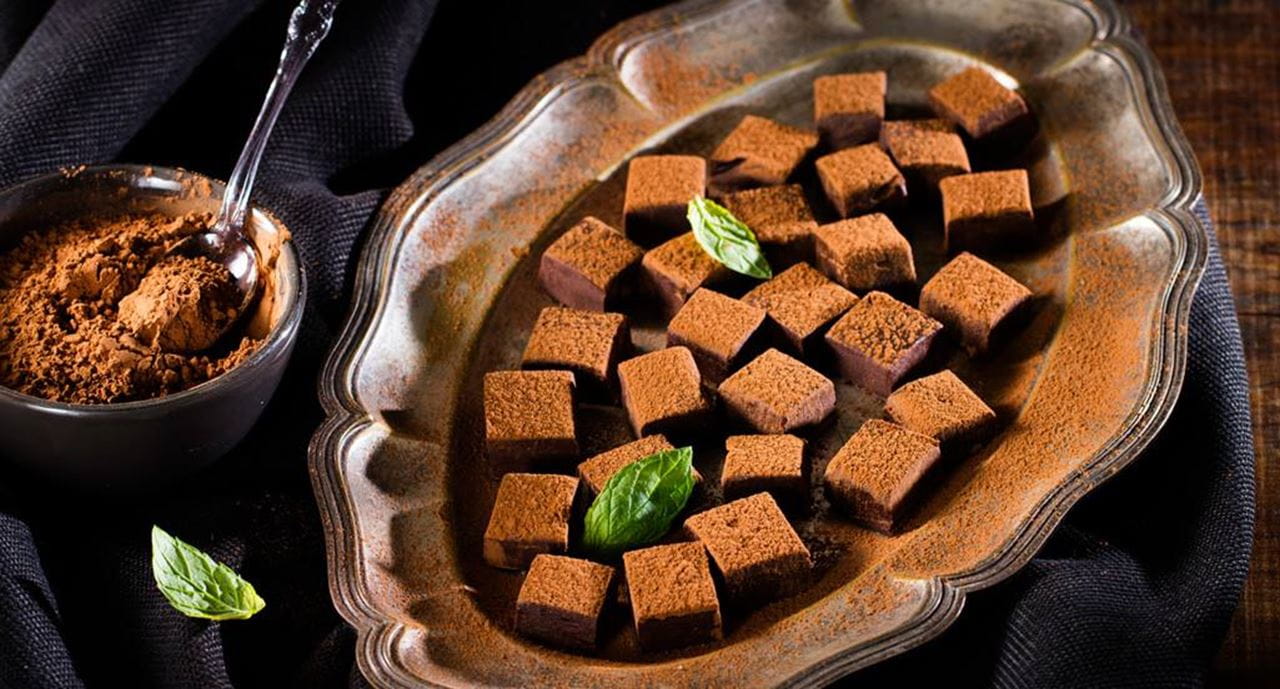 recipe image Quadradinhos de Chocolate com Menta