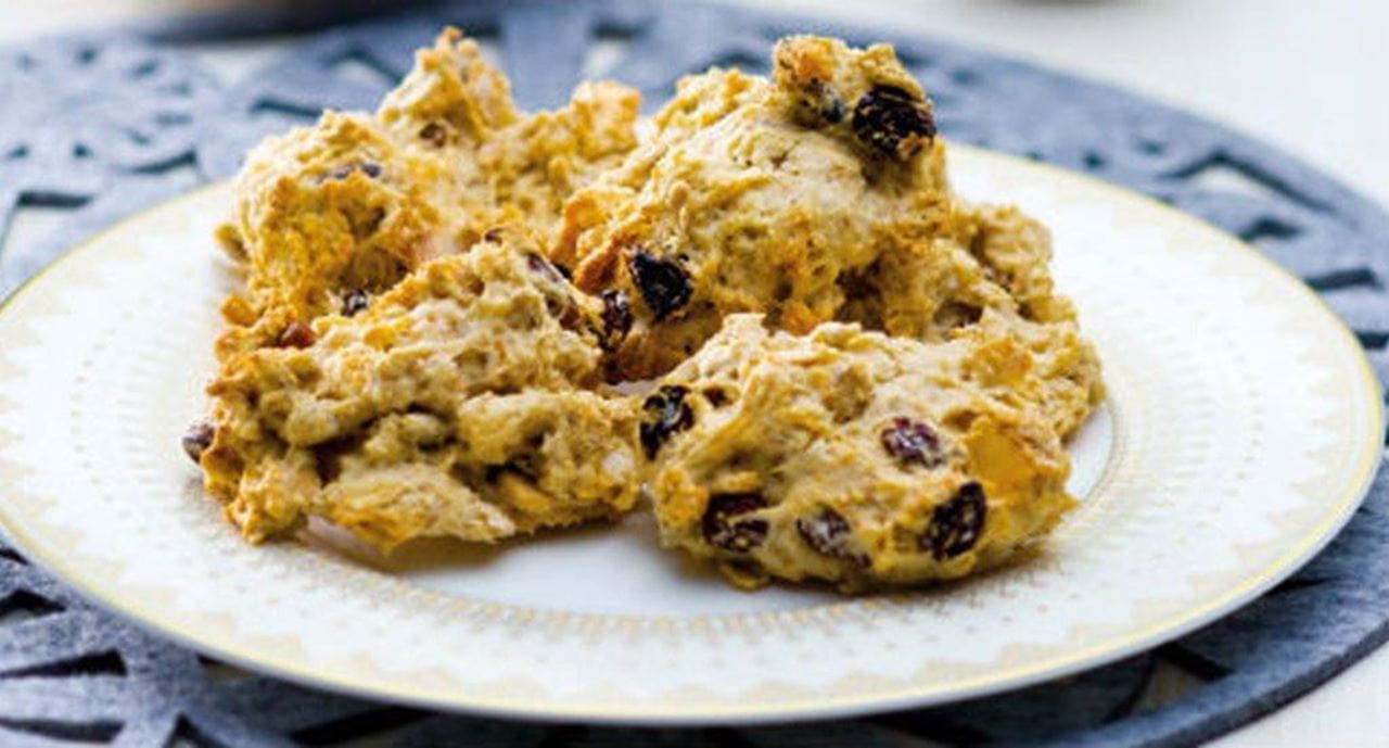 recipe image Scones de muesli com frutos secos