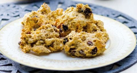 recipe image Scones de muesli com frutos secos