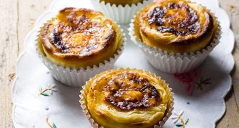 recipe image Pastéis de feijão com massa folhada