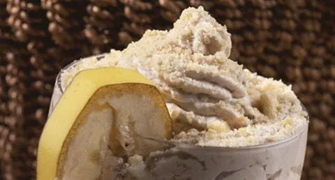 recipe image Mousse de Banana com Raspas de Bolacha