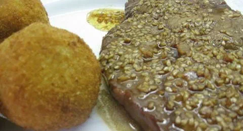 recipe image Bifes com Sementes de Sésamo