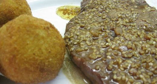 recipe image Bifes com Sementes de Sésamo