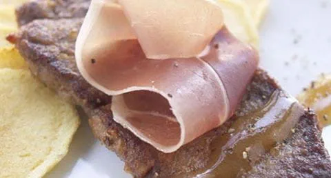 recipe image Bifes da vazia com presunto e molho de whisky