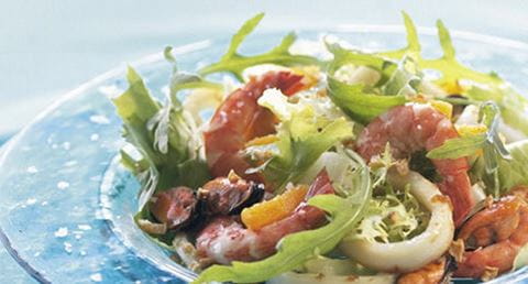 recipe image Salada Marinha com Pimentos e Coentros