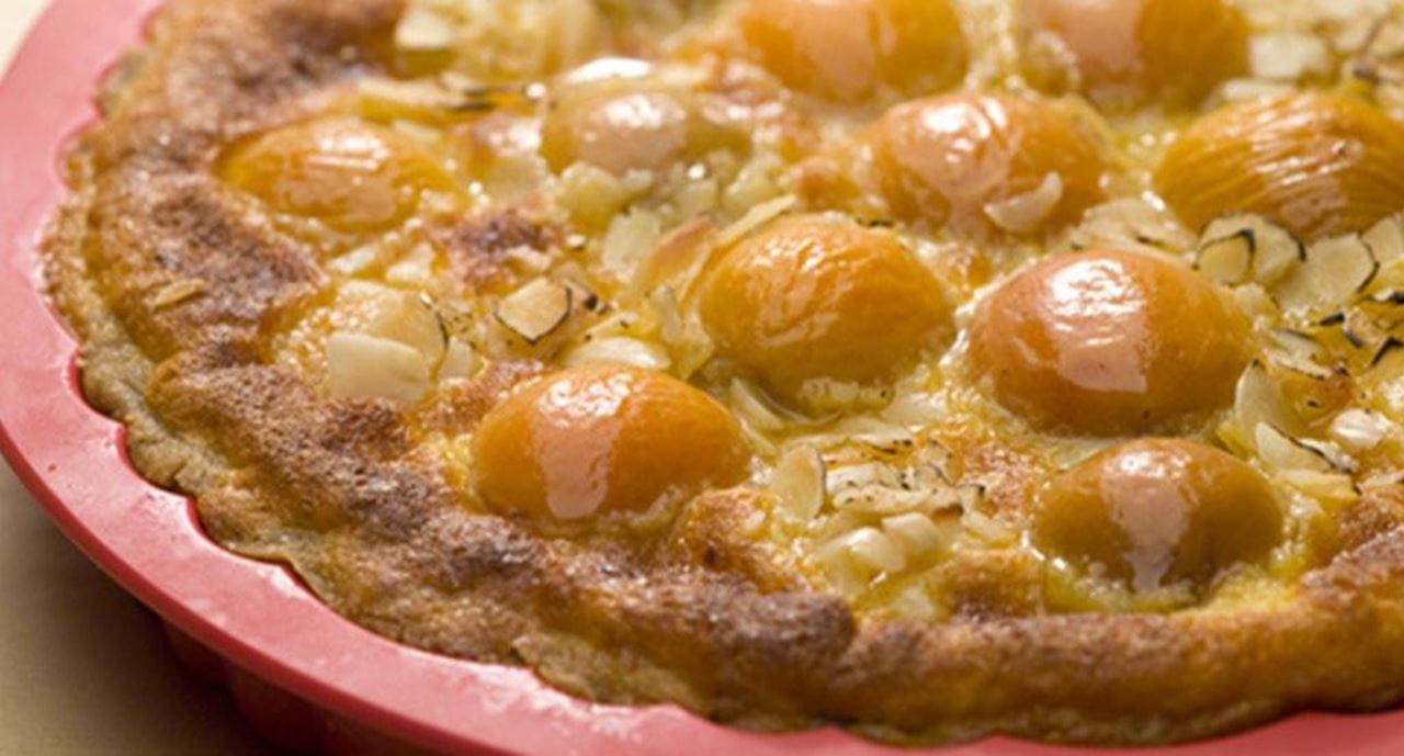 recipe image Tarte de alperces e amêndoa