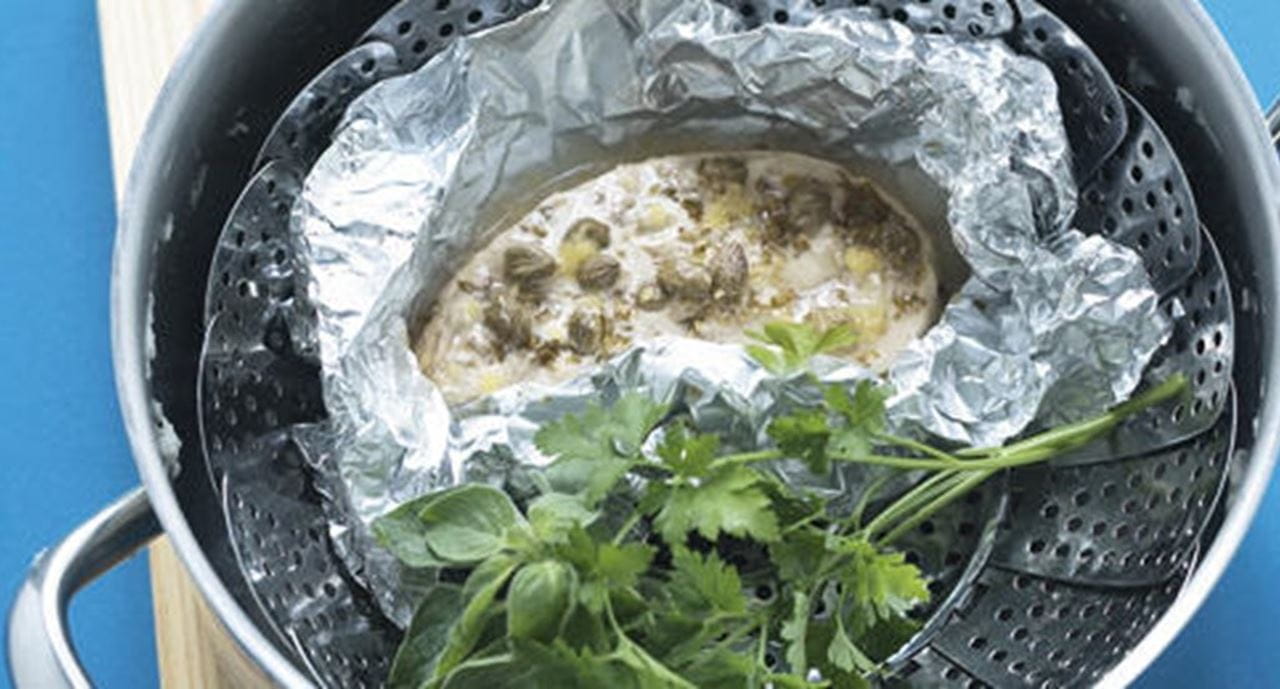 recipe image Espadarte Aromático ao Vapor