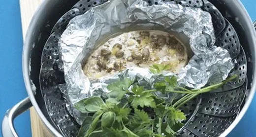 recipe image Espadarte Aromático ao Vapor