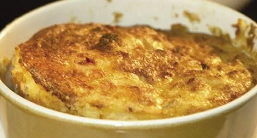 recipe image Soufflé de peixe com legumes estufados