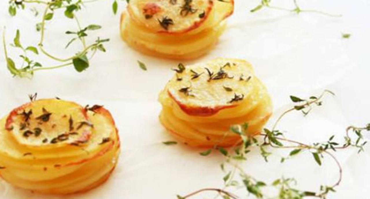 recipe image Batatas Crocantes no Forno com Tomilho