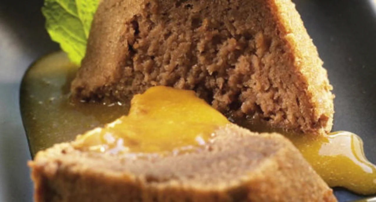 recipe image Pudim de Castanhas com Doce de Ovos