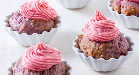 recipe image Cupcakes de Framboesa