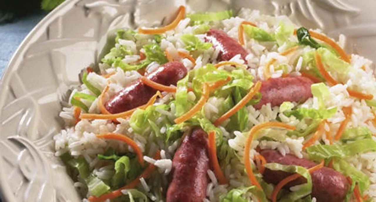 recipe image Arroz de Salsichas Frescas
