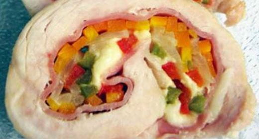 recipe image Rolinhos de Peru