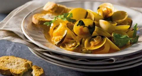 recipe image Amêijoas com molho especial