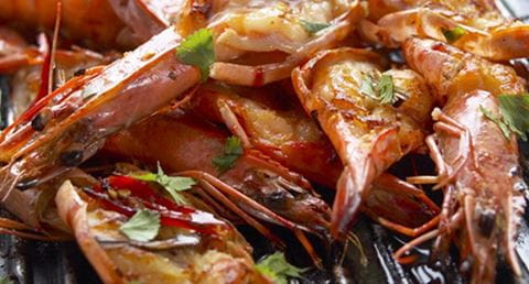 recipe image Camarões marinados à oriental