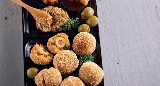 recipe image Croquetes de Farinheira com Amêndoa