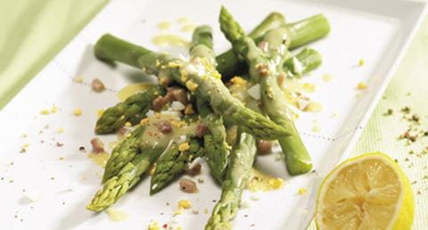 recipe image Espargos com Molho de Limão