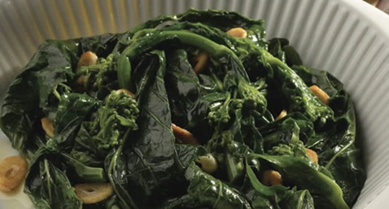 recipe image Grelos Salteados