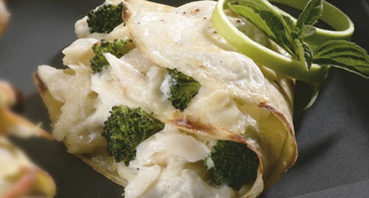 recipe image Crepes de Bacalhau com Brócolos