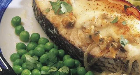 recipe image Postas de Corvina no Forno