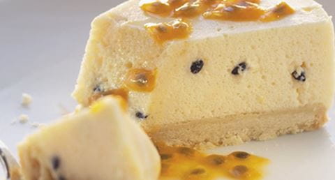 recipe image Cheesecake com maracujá