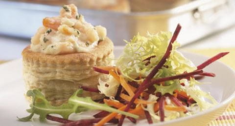 recipe image Camarões em Caixas de Massa Folhada