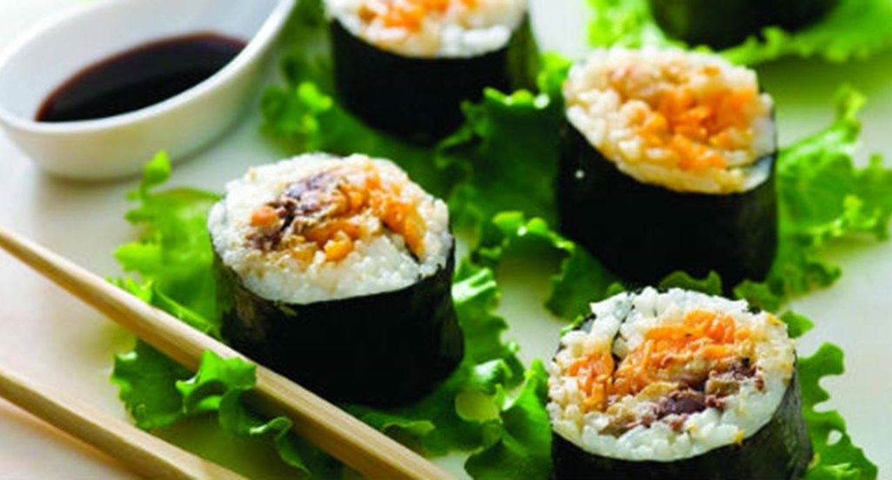 recipe image Sushi de sardinha em escabeche