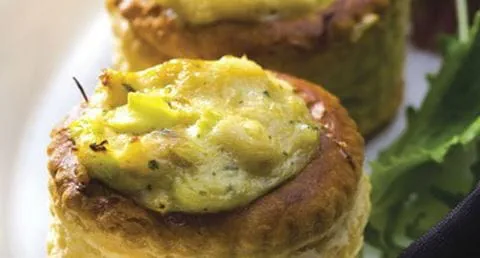 recipe image Caixas folhadas com recheio de bacalhau