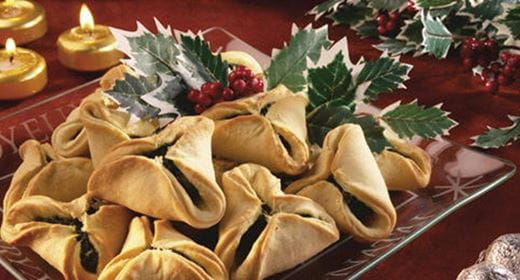 recipe image Pastéis de Espinafres e Pinhões