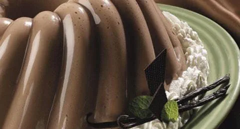 recipe image Bavarois de Chocolate