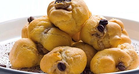recipe image Choux com creme de café