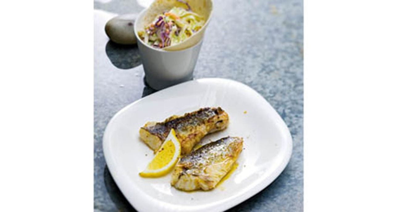 recipe image Filetes de pescada com tortilha de legumes