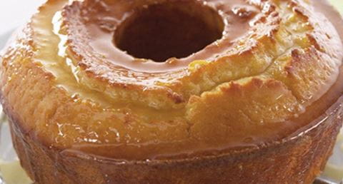 recipe image Bolo rápido de coco com glacé de limão