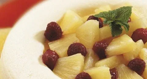 recipe image Bavarois de Natas com Ananás