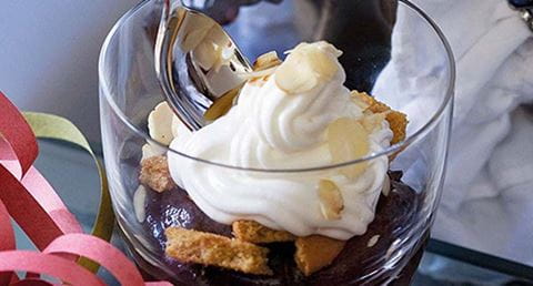 recipe image Mousse de caramelo e chocolate