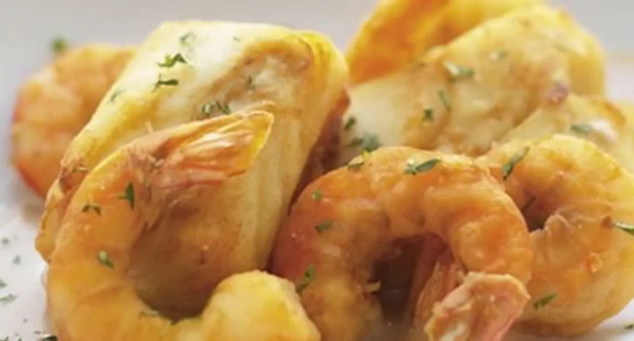 recipe image Bacalhau com camarões