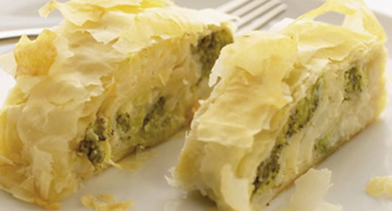 recipe image Rolo de brócolos e couve-flor