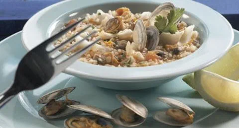 recipe image Arroz de Peixe com Lamejinhas