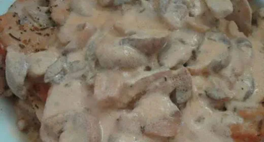 recipe image Bifes de Frango com Cogumelos