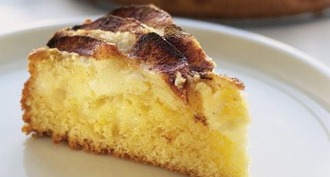 recipe image Bolo de maçãs com recheio cremoso