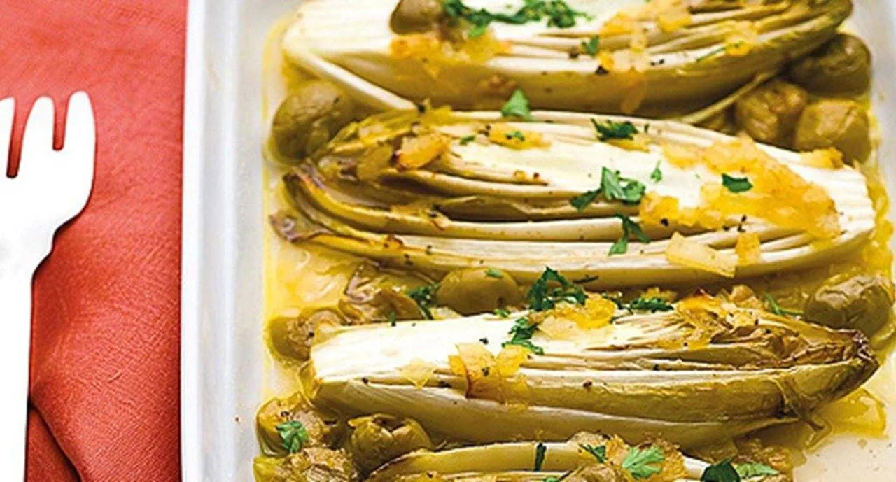 recipe image Endivias com azeitonas